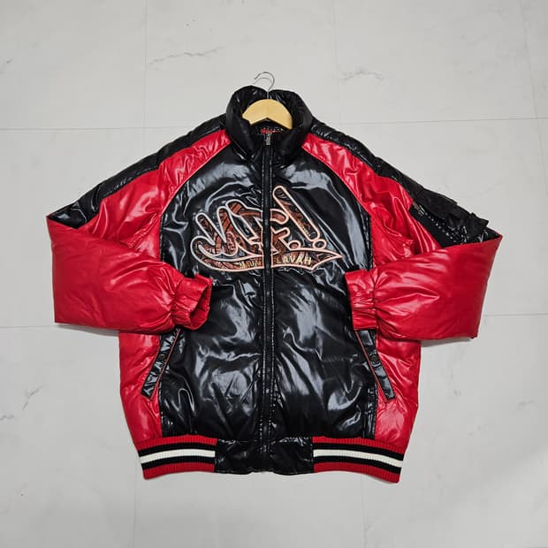 마자플라바 올드스쿨 덕다운 유광자켓 105 XL