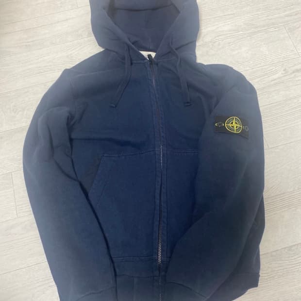 스톤아일랜드 네이비 후드집업 XL