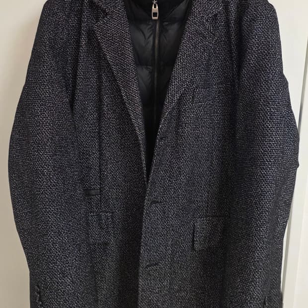 프랑코 페라로 울 덕다운 코트패딩 110 xxl