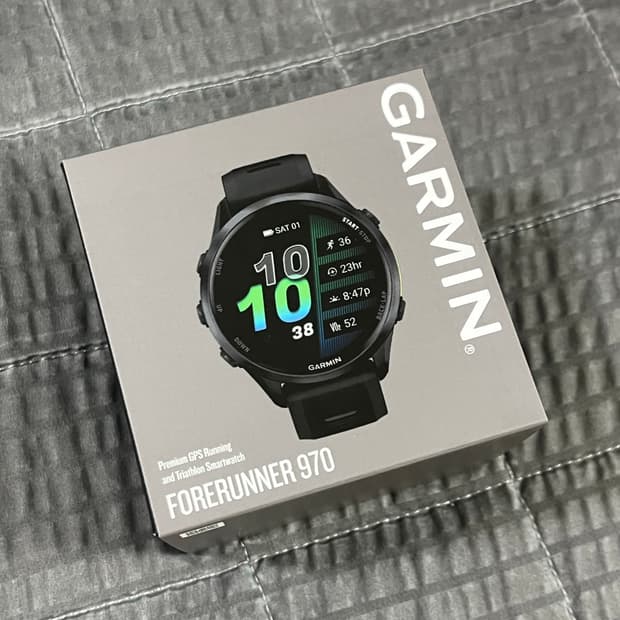 가민 포러너 970 블랙 47mm 새상품