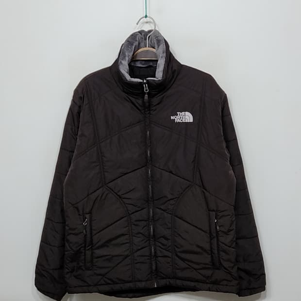 (100) 노스페이스 패딩점퍼 브라운 경량 자켓 