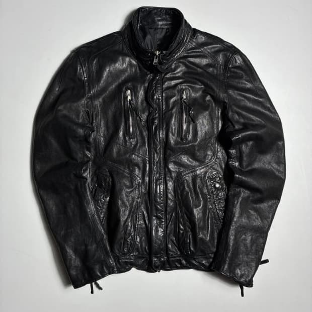 Selected 00's 이태리 양가죽 라이더 자켓 R2608