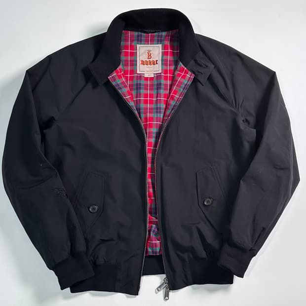 바라쿠타 블랙 G9 헤링턴 자켓