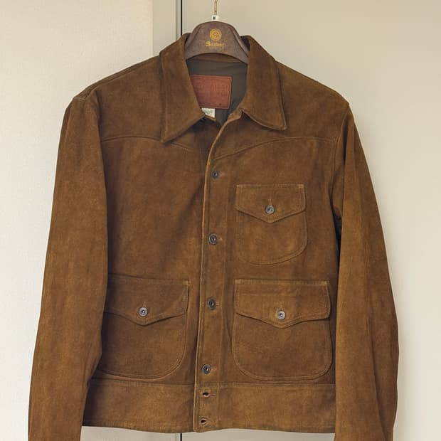 RRL 러프아웃 스웨이드 M 새상품