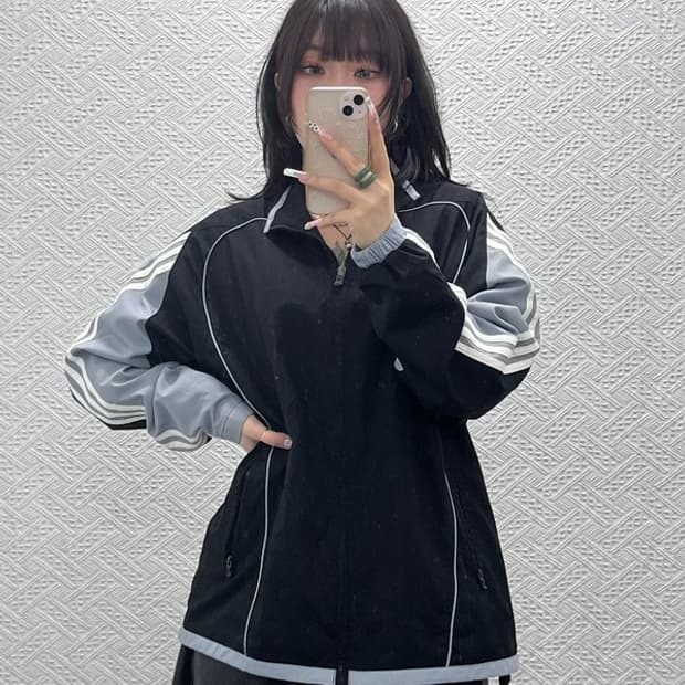 아디다스 고프코어 레트로 토르네오 바람막이 자켓 100 C11080