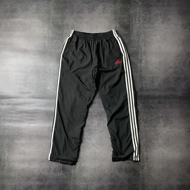 ADIDAS 00s 아디다스 빈티지 블랙 트랙팬츠 A00521
