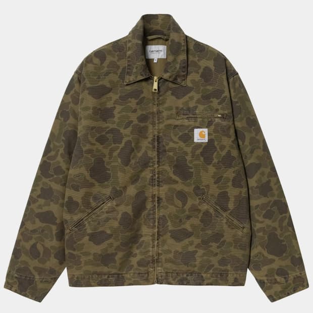 칼하트 wip 카모 덕 그린 디트로이트 자켓 XL 새상품