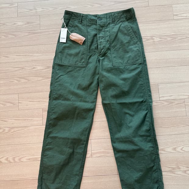 오어슬로우 퍼티크 팬츠 새상품 3사이즈