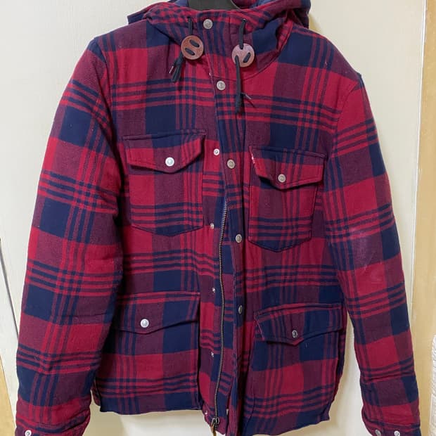 리바이스 덕다운 후드자켓