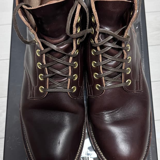 택포)바이버그 2030 서비스부츠 크롬악셀 브라운 uk9.5 285