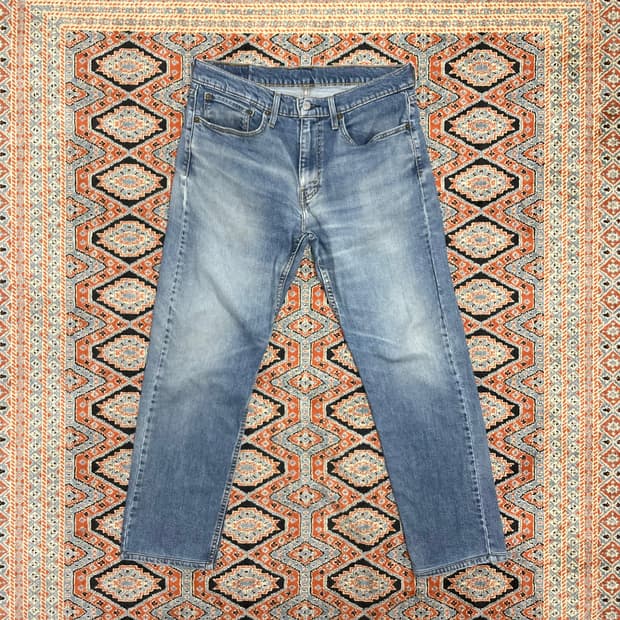 리바이스502 중청 데님팬츠 W34L32