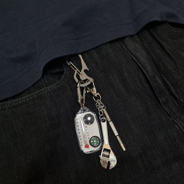 🔧Tool Point (툴포인트)키링 silver keychain