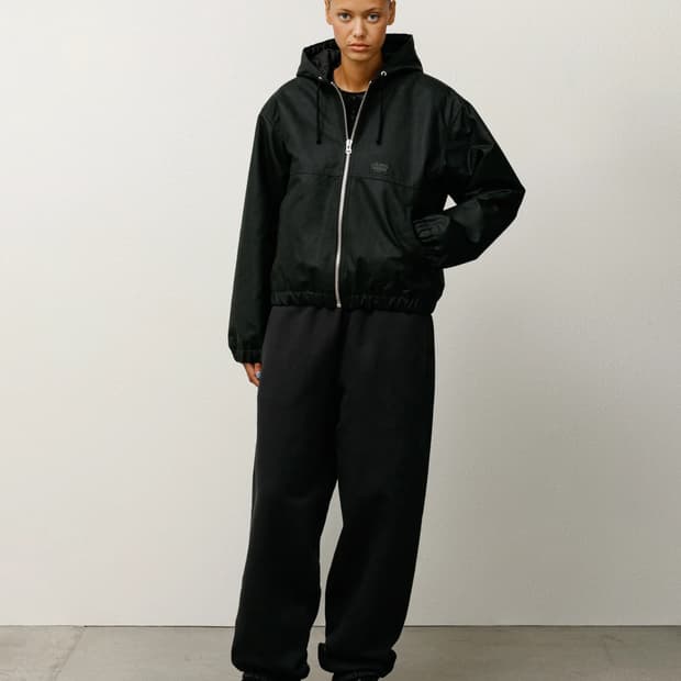 (S) 스투시 왁스드코튼 워크 자켓