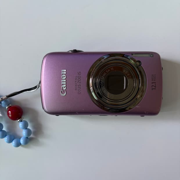 [민트급] 캐논 익서스 200is 희귀매물 핑크 작례포함