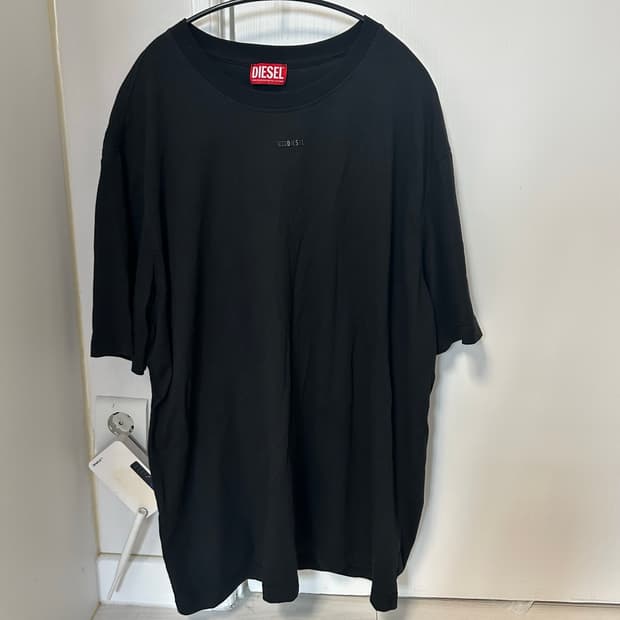 디젤 T-Shirt With Micro Metal Logo 3xl
