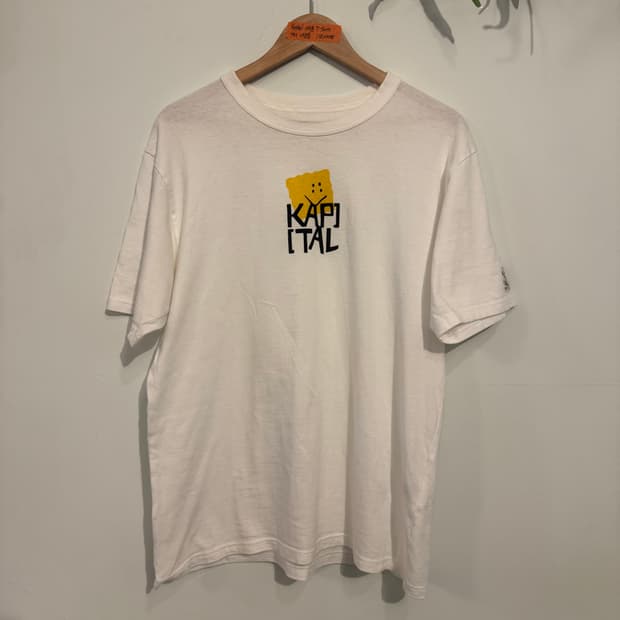 Kapital Cheese Logo T-Shirt