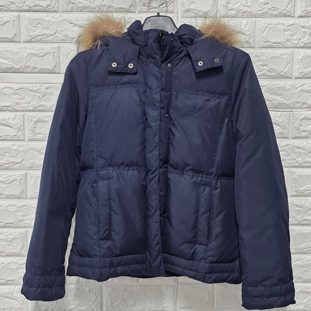 택포// 빈폴 여성 후드 퍼 다운 숏패딩 95