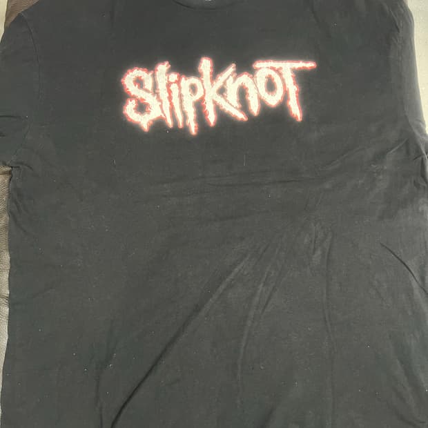Usa 슬립낫 Slipknot 블랙 반팔 티셔츠