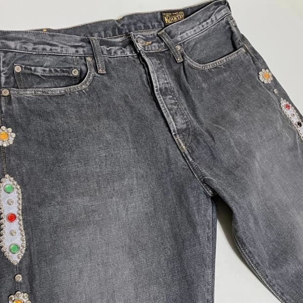 캐피탈 젬스톤 데님 36사이즈