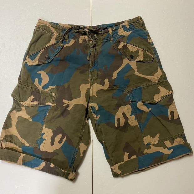 Dkny camo 카고반바지30