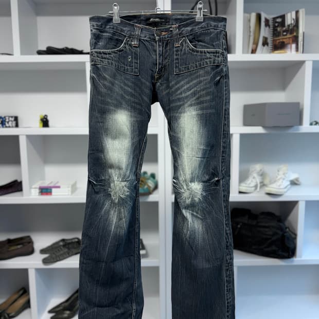 빈티지 부츠컷 데님 팸츠