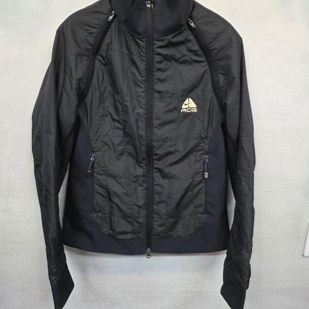 나이키 acg 올드스쿨 여성 조끼겸용 방풍 경량패딩 자켓 m