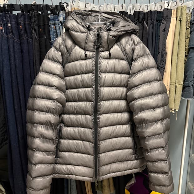 수아레 시어쉘 패딩 그레이 L