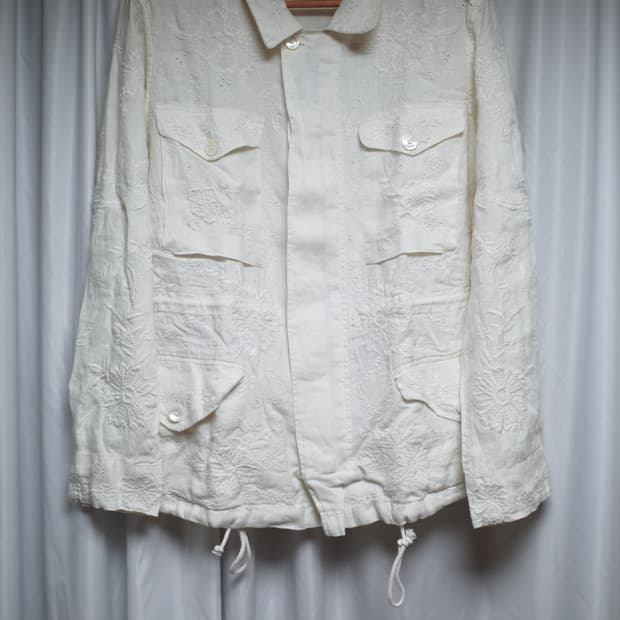 폴로 랄프로렌 리넨 자수 m65 필드자켓