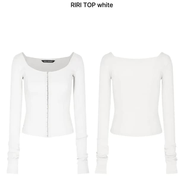 페인오어플레져 Riri Top 화이트