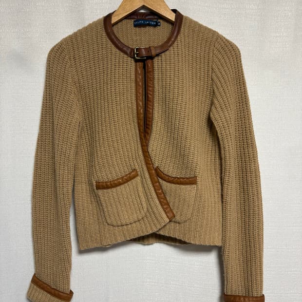 폴로랄프로렌캐시미어혼방가디건