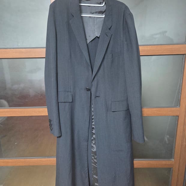 꼼데가르송 옴므 플러스 롱코트