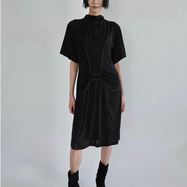 1940s Canyon Dress