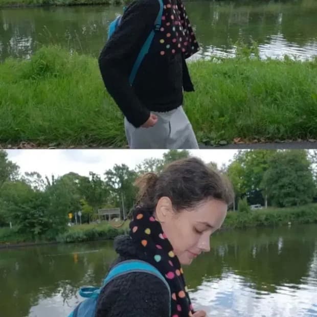 페스토 도트 머플러(블랙) 구합니다