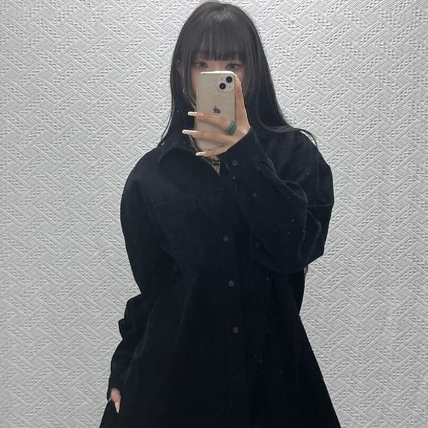 무신사스탠다드 모던 시크 캐주얼 코듀로이 골덴 셔츠 L C09753