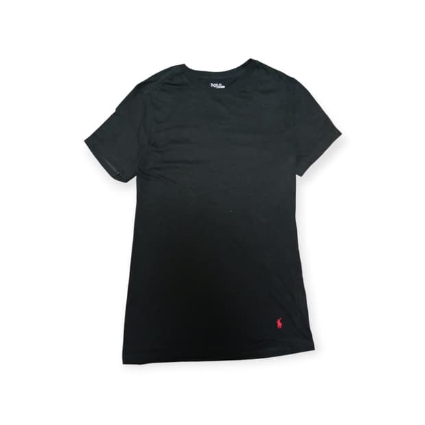 폴로 기본 블랙 반팔티