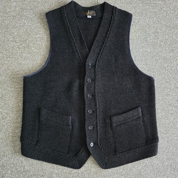 타임원클로딩 엣라코 울가디건 42 엣라스트 부처프로덕츠 TIMEWORN