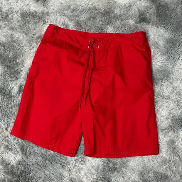 칼하트 레드 스윔팬츠 L