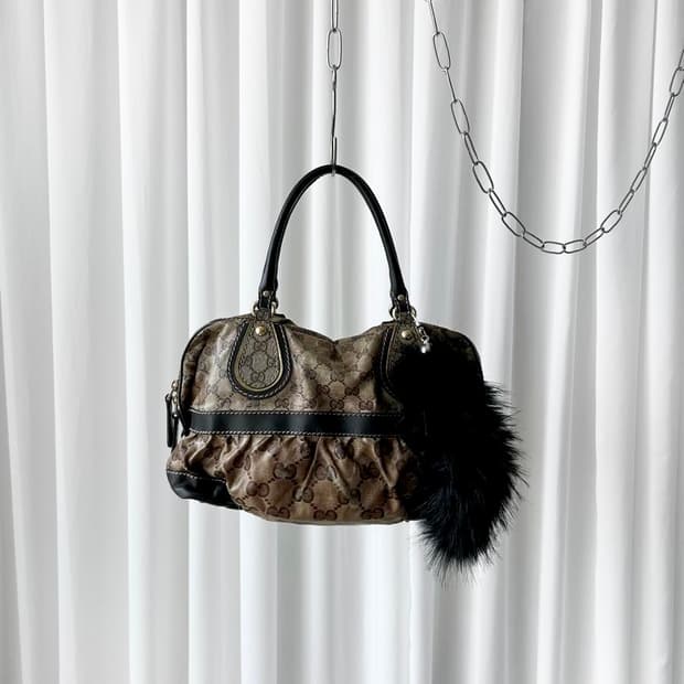 구찌 GG 크리스탈 믹스 숄더백