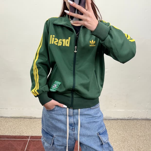 아디다스 브라질 트랙탑 져지