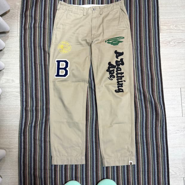 베이프 워크 치노 팬츠