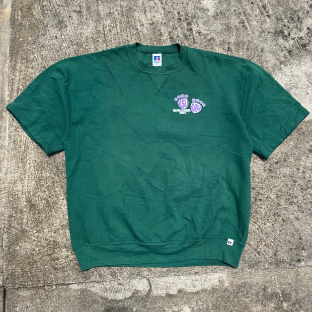[XL] 90s Russell 러셀 반팔 스웻셔츠