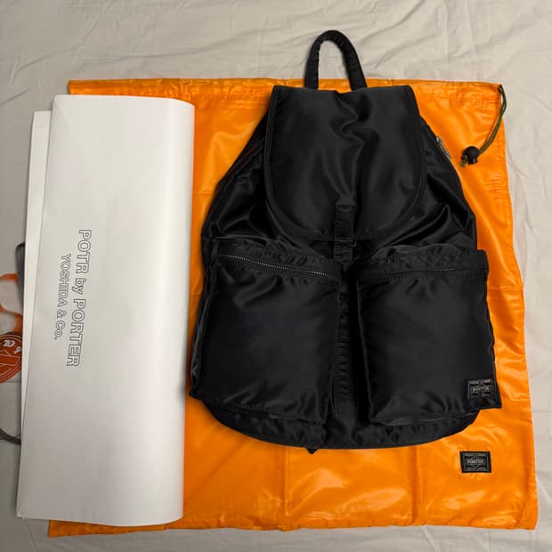 요시다 포터 탱커 럭색 백팩 블랙