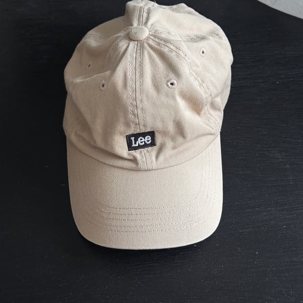 Lee 볼캡 베이지 색상 L