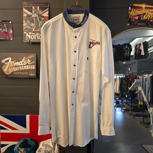 MWG(Western Garments)생산Coors Rodeo 셔츠
