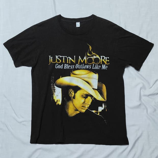 [M] 저스틴 무어 Justin Moore 오피셜 투어 티셔츠