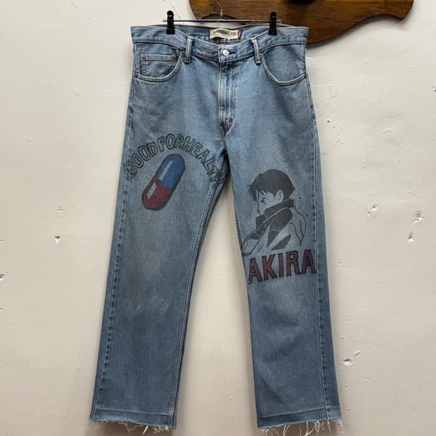 00s Levi’s 505 AKIRA Custom Straight Den