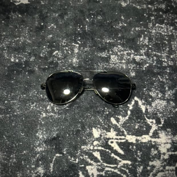 vintage black sunglasses