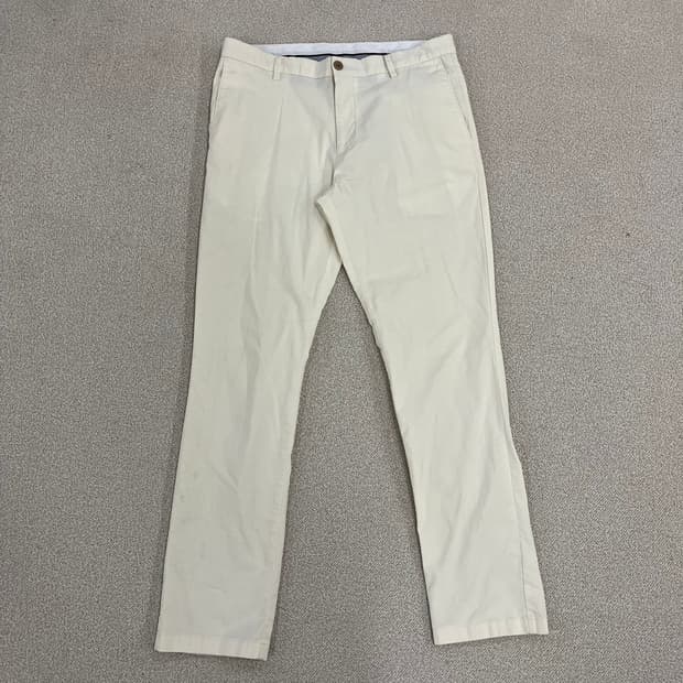 84 헤지스 스트레이트핏 코튼 면바지 0123M