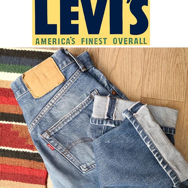 
일본판 90S LVC LEVIS 리바이스 502XX 빅E 빈티지 셀비지