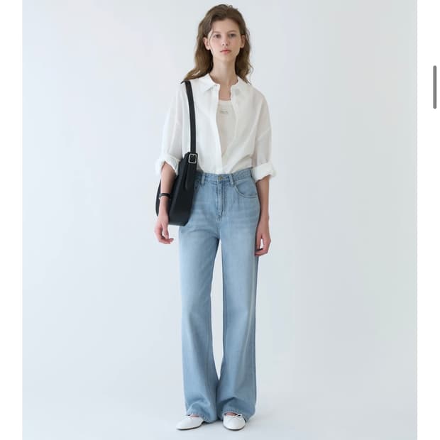 포유온 Benny loose denim(34,standard)